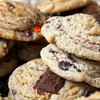 1/2 Brownie & 1/2 Chocolate Chunk