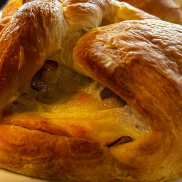 Ham & Swiss Croissant.