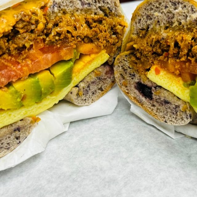 Chorizo Bagel.