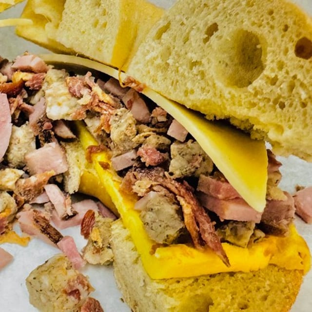 Meatlovers Bagel.