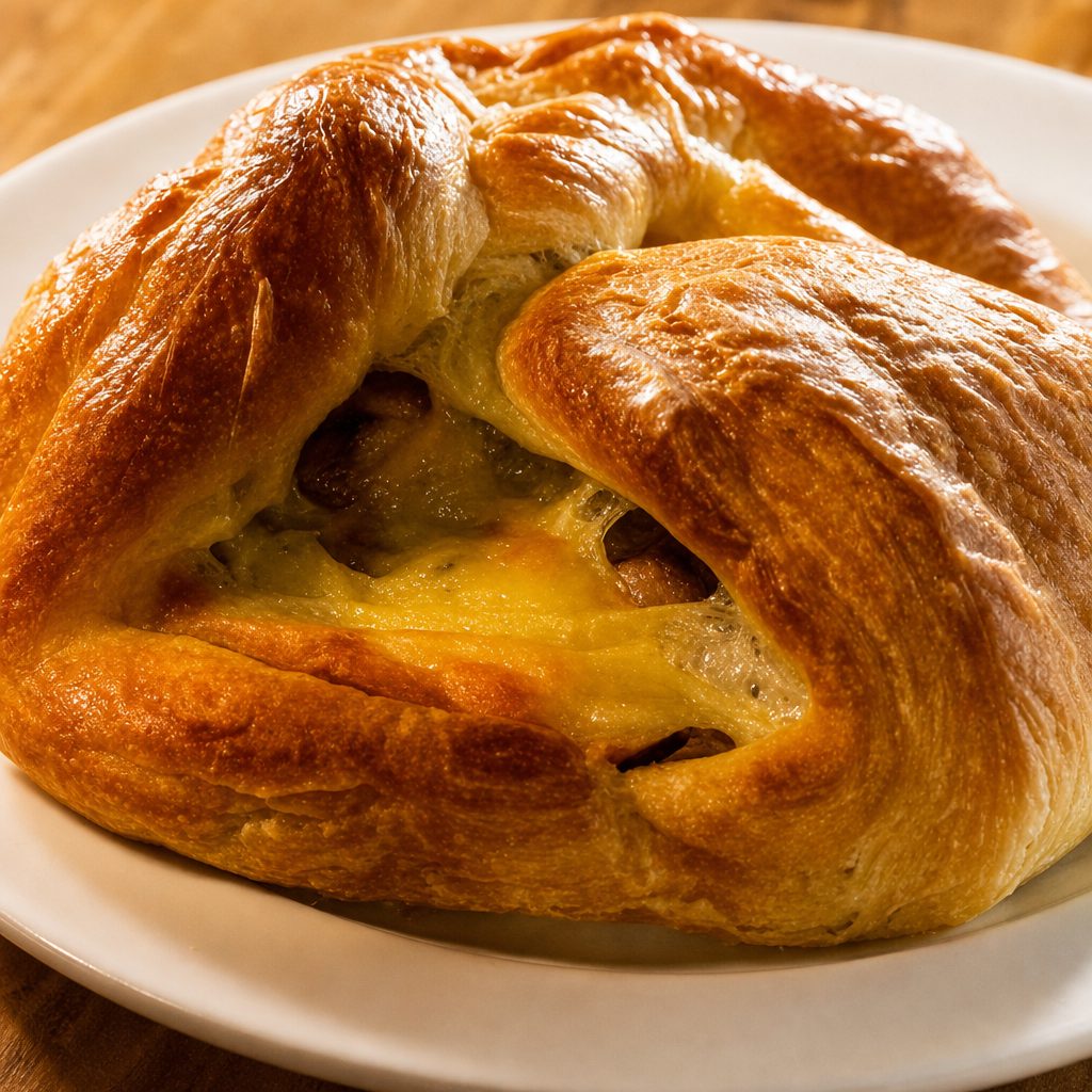 Ham & Swiss Croissant.
