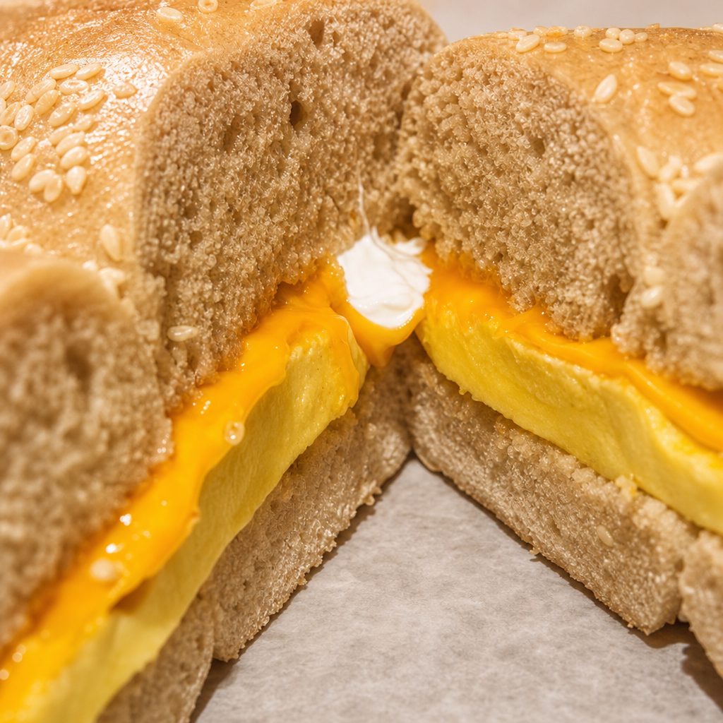 Bagel with Egg & Cheese.