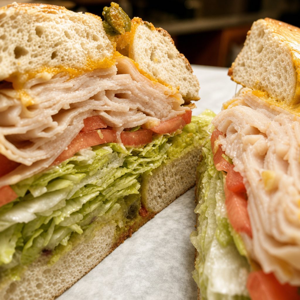 Turkey & Guacamole.
